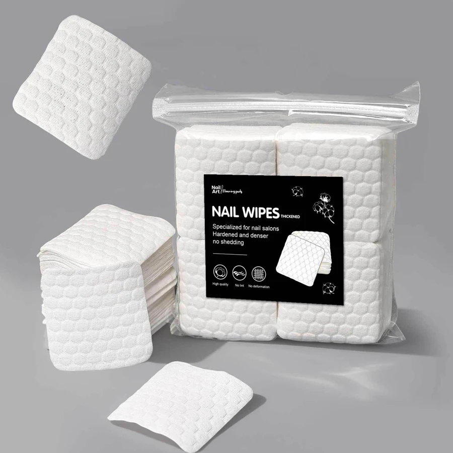 Gel Refill Pack - 200개입 보풀 없는 네일 와이프, 내구성