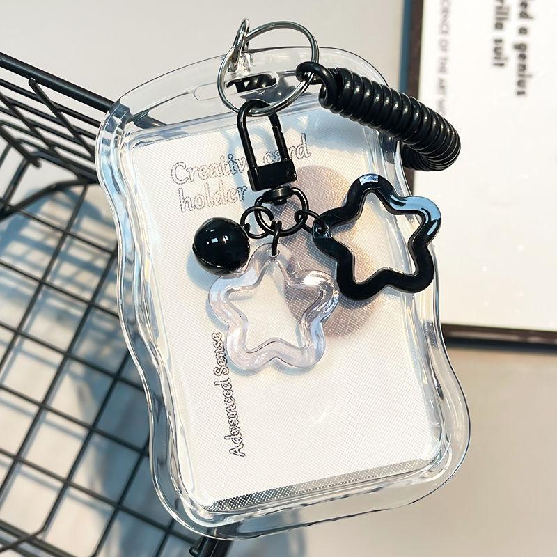 Index Card Holder - PVC 투명 K팝 포토카드 홀더 키체인