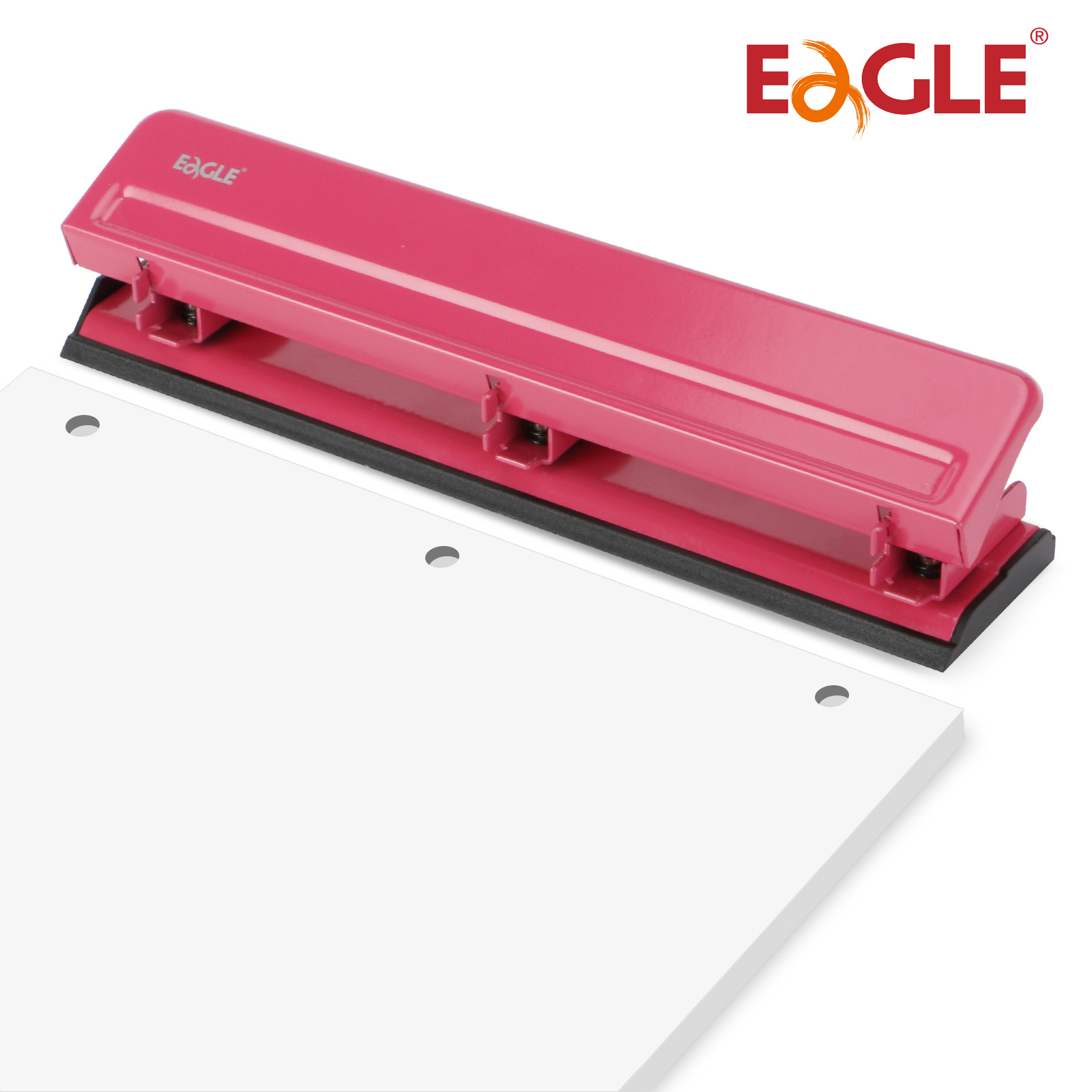 Binder A4 Lever - EAGLE 3홀 펀치, A4 용지용, 12매