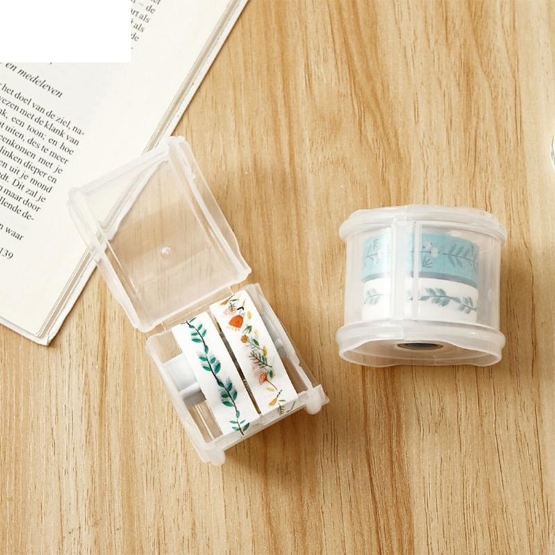 4Pcs 플라스틱 테이프 보관 용기 효율적인 절단 기능 - Tape Dispenser Weighted 리뷰 및 가격