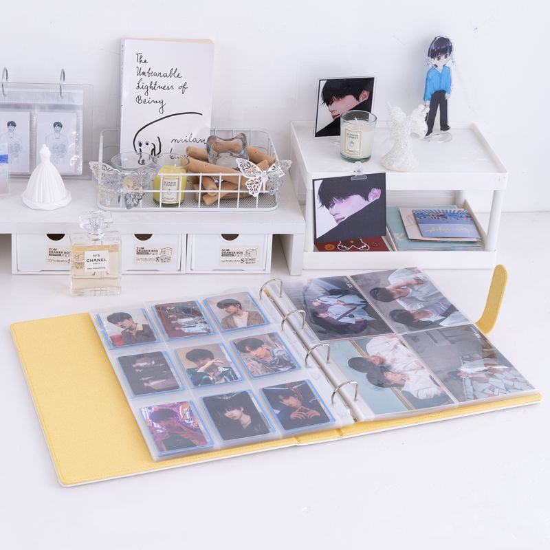 컬러 블로킹 바인더 A4 루즈리프 포토카드 홀더 D링  - Binder A4 Lever 리뷰 및 가격