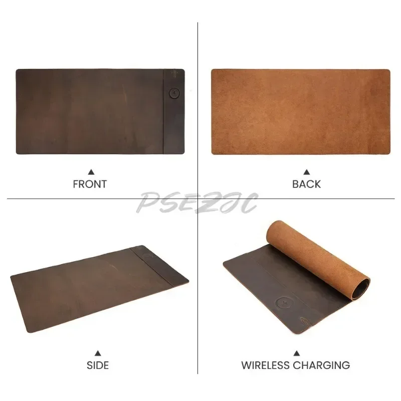 빈티지 소가죽 마우스 패드, 초대형 방진 및 방수 스트 - Leather Desk Pad 리뷰 및 가격