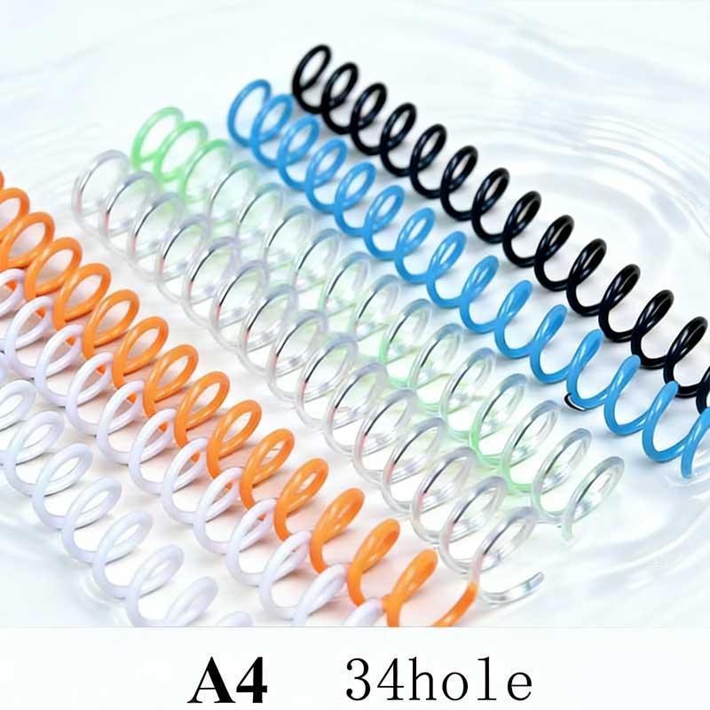 10PCS 대용량 34홀 A4 플라스틱 스파이럴 바인딩 - Binder A4 Lever 리뷰 및 가격