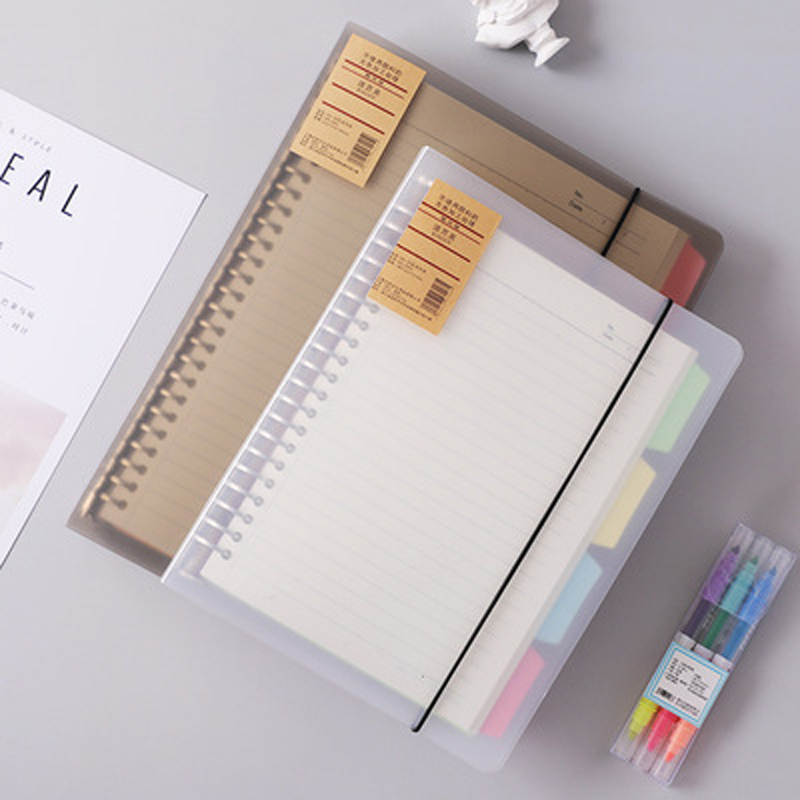 A4/B5/A5 루스 리프 리필 바인더 노트 빈/라인/ - Binder A4 Lever 리뷰 및 가격