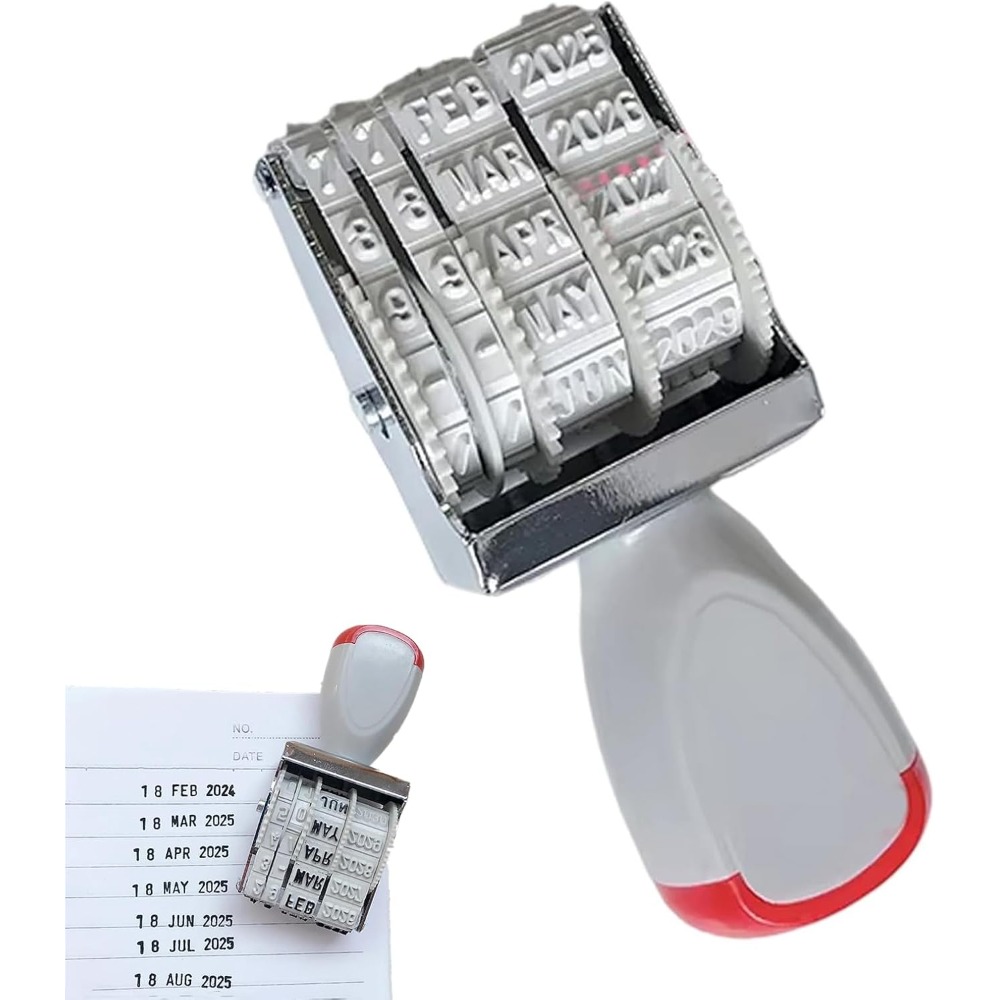 DIY 회전식 날짜 및 숫자 롤러 스탬프 (잉크 미포함 - Rubber Date Stamp 리뷰 및 가격