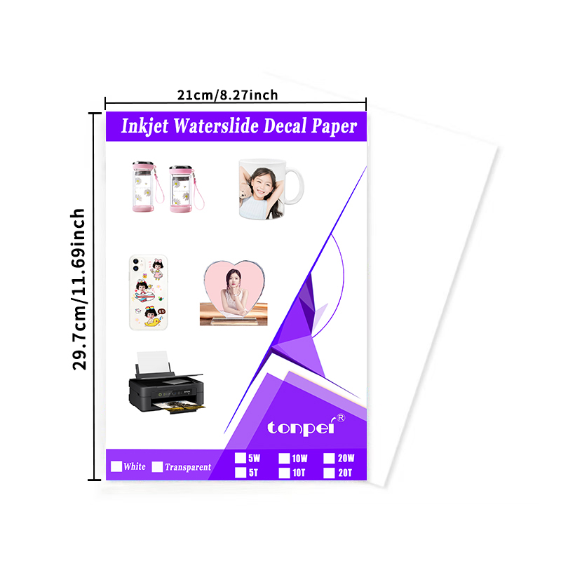 10/20 시트 A4 잉크젯 워터 슬라이드 데칼 전송  - Ink Blotter Paper 리뷰 및 가격