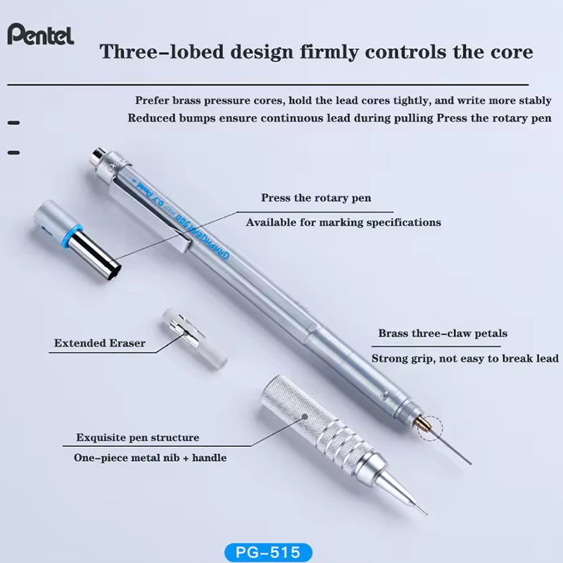 Pentel 기계식 연필 GraphGear 500 깨지 - Pentel Pen Energel 리뷰 및 가격