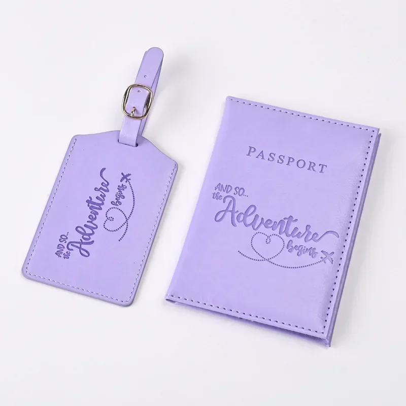 남녀공용 보라색 PU 가죽 여권 거치대, 티켓 클립,  - Index Card Holder 리뷰 및 가격