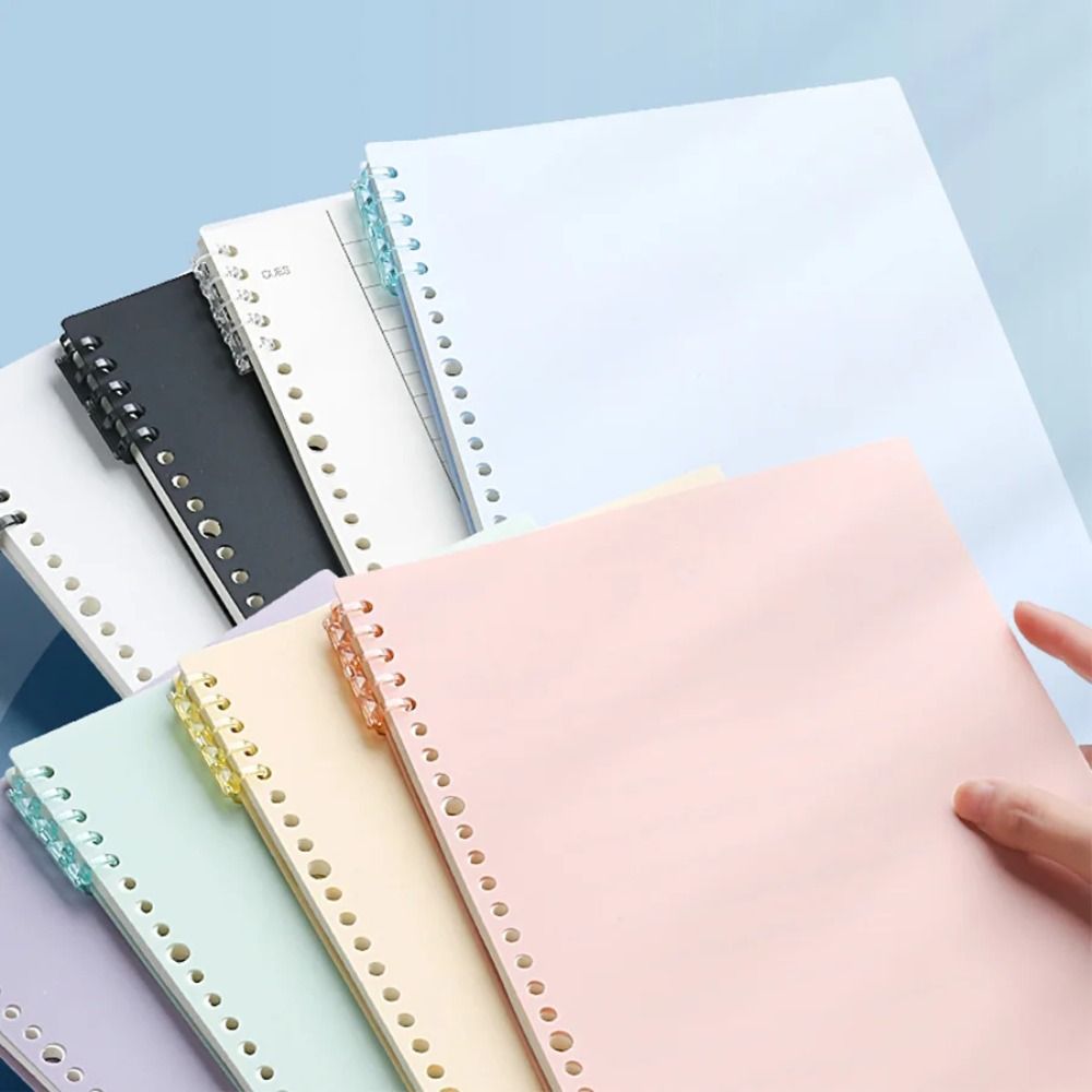 새로운 PP 루즈리프 북커버 A4 A5 B5 컬러풀 투 - Binder A4 Lever 리뷰 및 가격