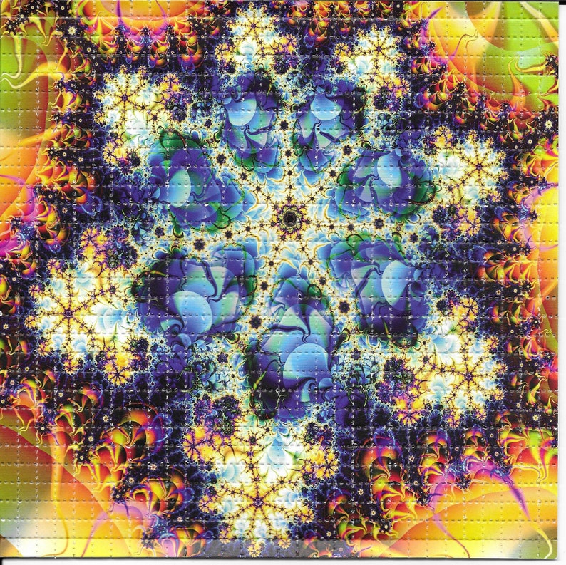 프랙탈 사이키델릭 LSD 무산소 블로터 아트 프린트 트 - Ink Blotter Paper 리뷰 및 가격