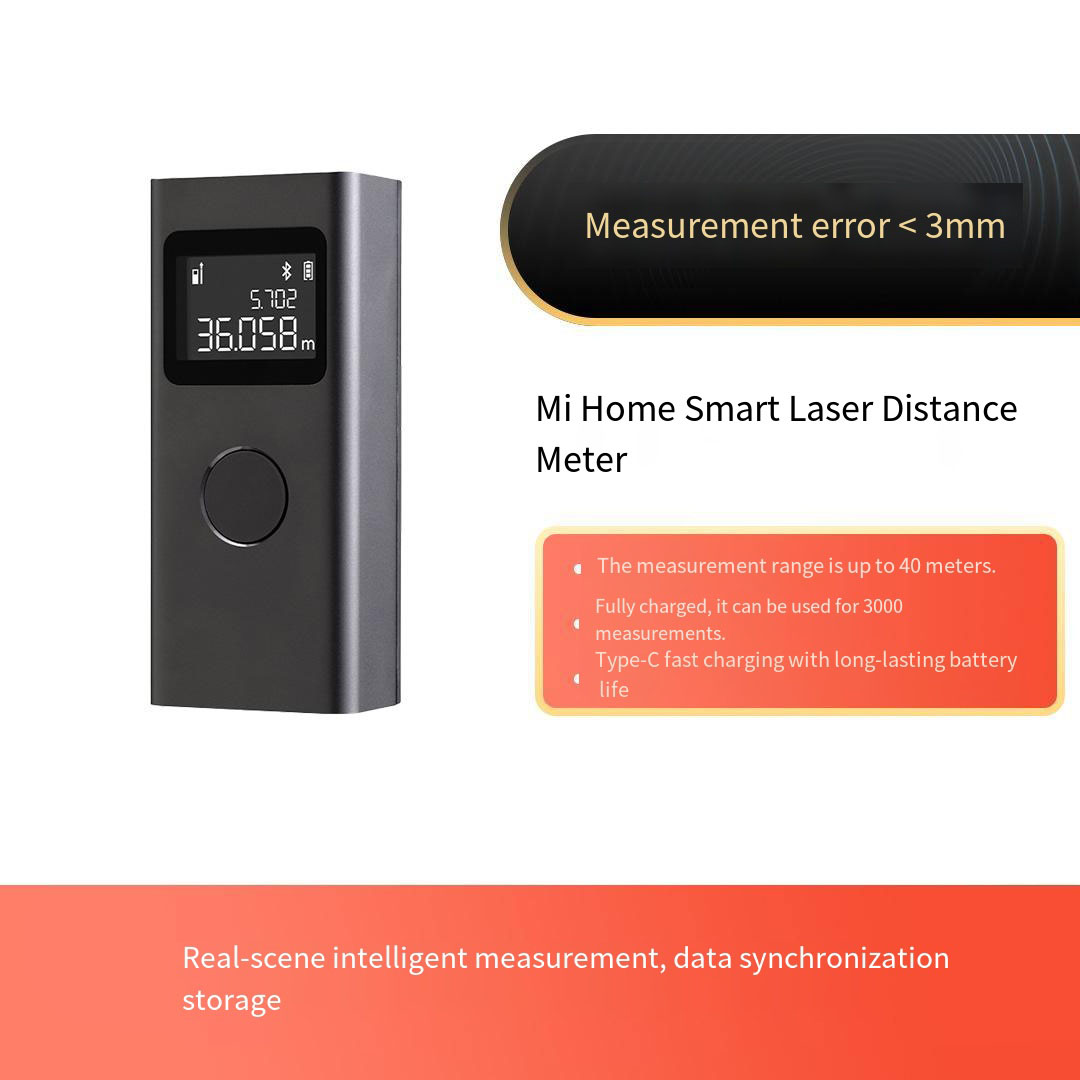 Xiaomi Mijia 스마트 레이저 거리 측정기 테이 - Tape Dispenser Weighted 리뷰 및 가격