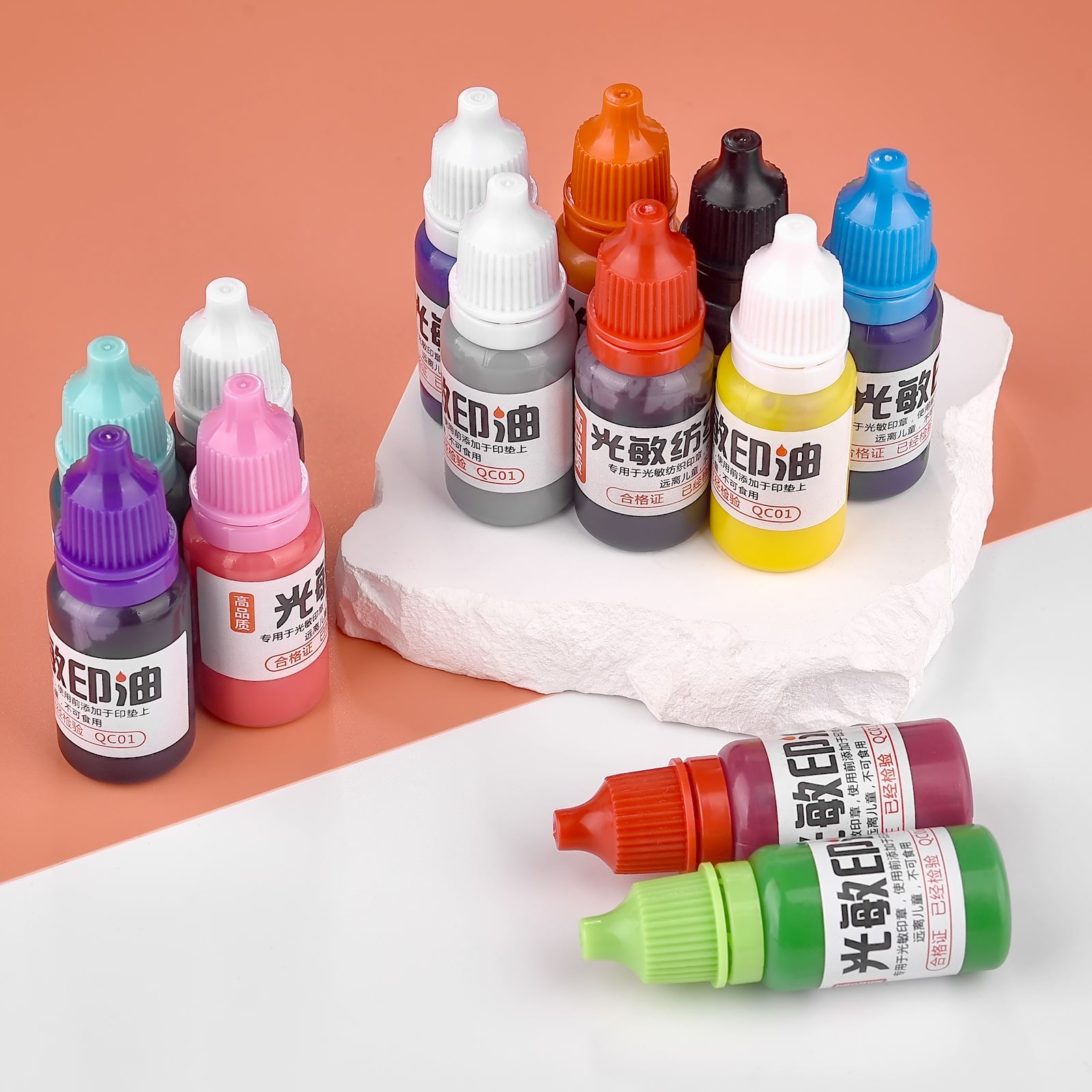 10ml 리필 잉크 13 색 고무 스탬프 오일 잉크 감 - Rubber Date Stamp 리뷰 및 가격