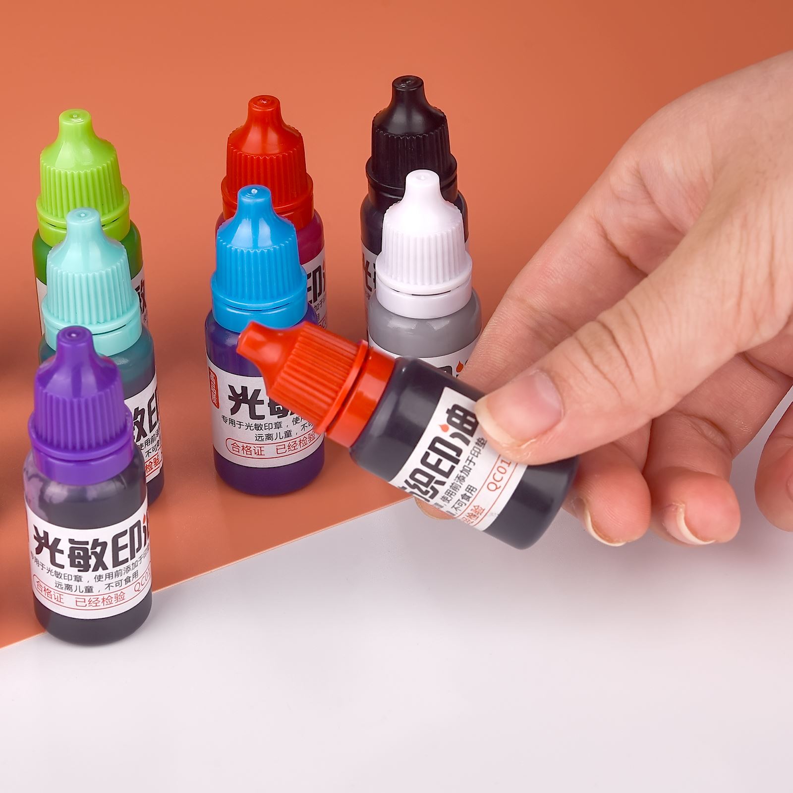 10ml 리필 잉크 13 색 고무 스탬프 오일 잉크 감 - Rubber Date Stamp 리뷰 및 가격