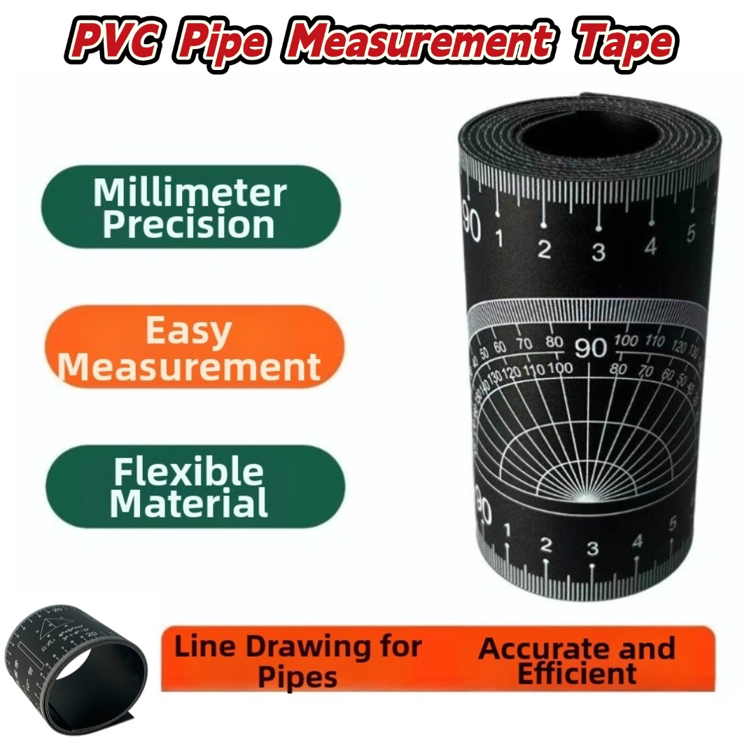 1PC PVC 파이프 직경 측정 테이프 정밀하게 인쇄된 - Tape Dispenser Weighted 리뷰 및 가격